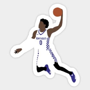 De'aaron Fox Kentucky Sticker